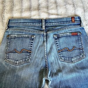 Vintage 7 For All Mankind Low Rise Bootcut Jeans Size 30